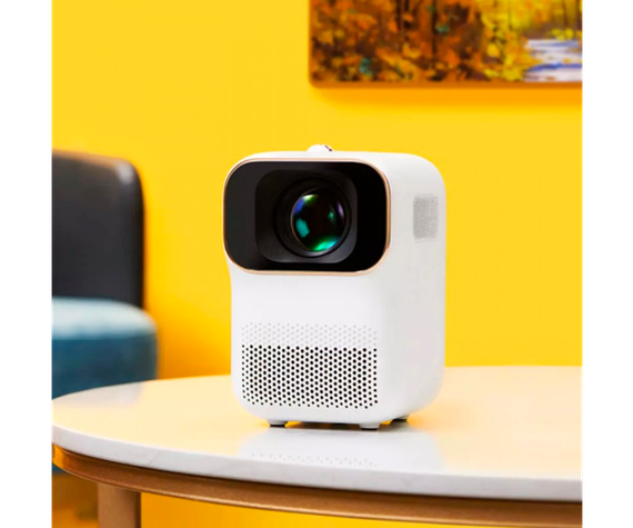 SMART проектор Full HD (1920*1080) на ANDROID Xiaomi Xming Q1 White (3500 lumen) с встроенным аккумулятором 7800 mAh + Аэромышь (Xming Q1 (White)_9750) | Зображення 2