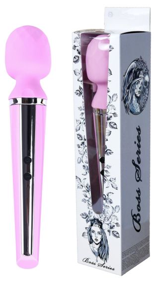 Вібромасажер Boss Series - Massager Genius USB Pink 10 Function, BS2200019 Sex Aura