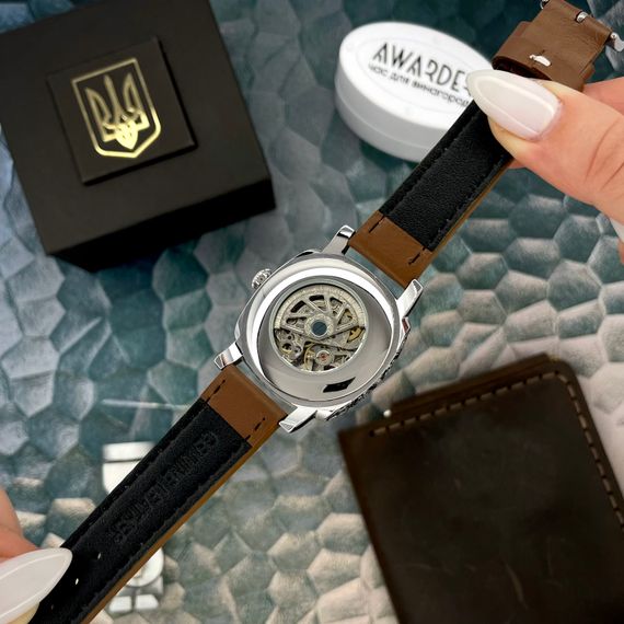 Жіночий годинник Awarder 021 Де би не була Silver-Silver-Brown | Зображення 4
