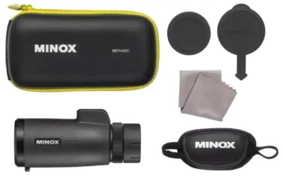 Монокуляр MINOX MD 7x42 C Black з компасом і далекомірною сіткою | Зображення 3