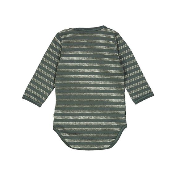 Дитяче тепле боді для новонародженого хлопчика Green Cotton 68 см Темно-зелений (25111231A) | Зображення 1