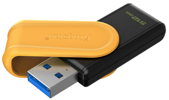 Flash Drive Kingston DTXS 512GB USB 3.2 Gen 1 DataTraveler Exodia S | Зображення 1