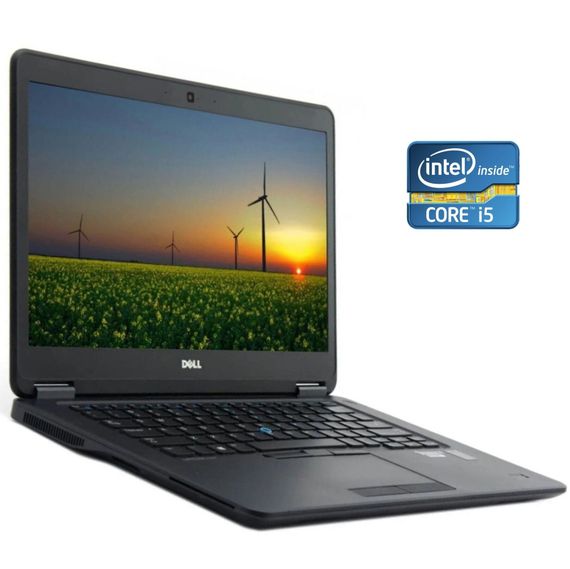 Ультрабук Dell Latitude E7470 / 14" (1920x1080) IPS / Intel Core i5-6300U (2 (4) ядра по 2.4 - 3.0 GHz) / 8 GB DDR4 / 256 GB SSD / Intel HD Graphics 520 / WebCam / Win 10 Pro б/у