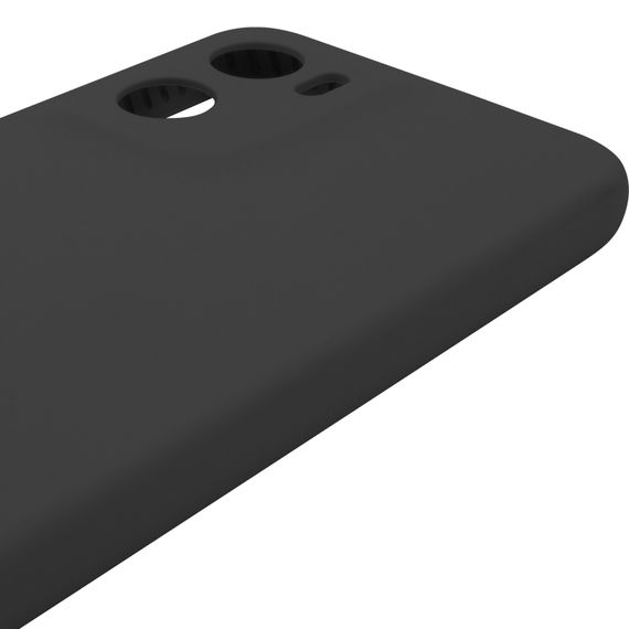 Чохол Silicone Cover Lakshmi Full Camera (AAA) для Motorola Moto G05 / E15 4G Чорний / Black | Зображення 4