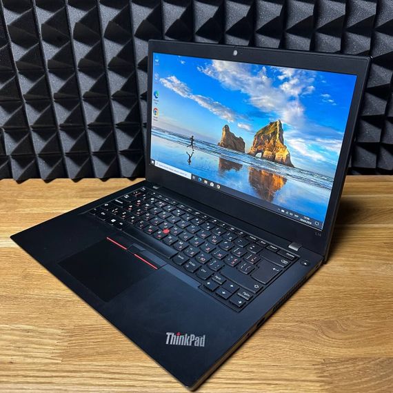 Ультрабук Б-класс Lenovo ThinkPad L14 Gen 1 / 14" (1920x1080) IPS / AMD Ryzen 5 Pro 4650U (6 (12) ядер по 2.1 - 4.0 GHz) / 8 GB DDR4 / 256 GB SSD / AMD Radeon RX Vega 6 Graphics / WebCam б/у | Зображення 3