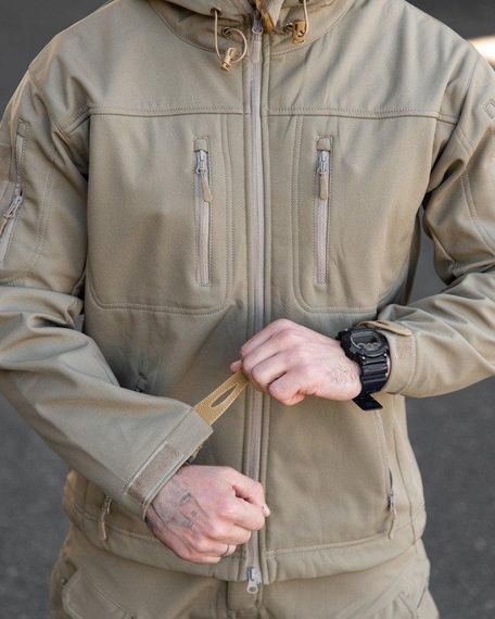 Міська тактична куртка MAXIMUS софтшел coyot ПП7989 | Зображення 4