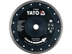 Диск алмазний грес кераміці Ø-230x2x10x22.2мм мокрий/сухий YATO YT-59975