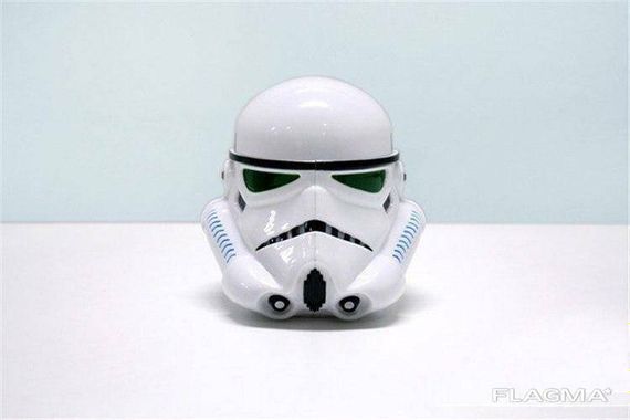 Чашка Кружка Бокал Пластиковая Star Wars 3D Plastic Штурмовик (Белая) | Зображення 2