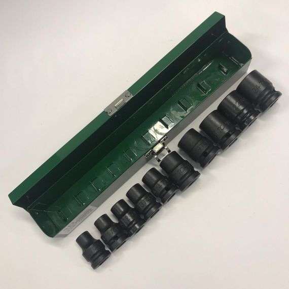 Набор ударных головок TOPTUL 1/2" 10-24 мм 10 ед. GDAD1001 | Зображення 5