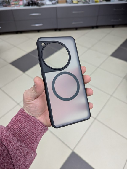 Чохол Wlons Hybrid Magnetic MagSafe матовий протиударний PC+TPU для Oneplus 12