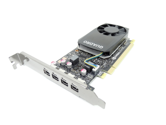 Дискретная видеокарта nVidia Quadro P1000, 4 GB GDDR5, 128-bit / miniDP б/у | Зображення 1