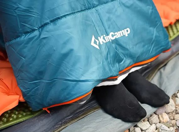 Спальний мішок KingCamp Tigris 250 Peacockblue | Зображення 6
