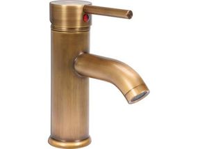 Змишувач води FALA для умивальника "RETRO BRONZE 2" з кульовим регулятором VR-75836