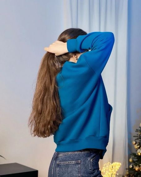 Джемпер жіночий Носи своє 54 Бірюзовий (p-13161-146423) | Зображення 5