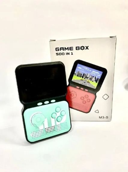 Портативна ігрова консоль Game Box Power Sup M3 500 в 1 | Зображення 1