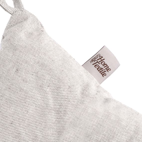 Подушка для стільця Ardesto Oliver, 40х40см, 100% бавовна, світло-сірий (ART02OL) | Зображення 1