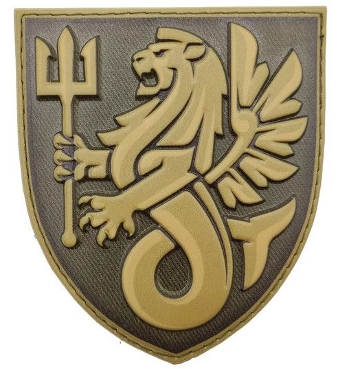 Шеврон 37 ОБМП (резиновый зеленый) | Зображення 2