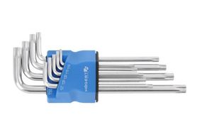 Набір ключів Torx, довгих, HT1W830 уп 9 шт Hoegert