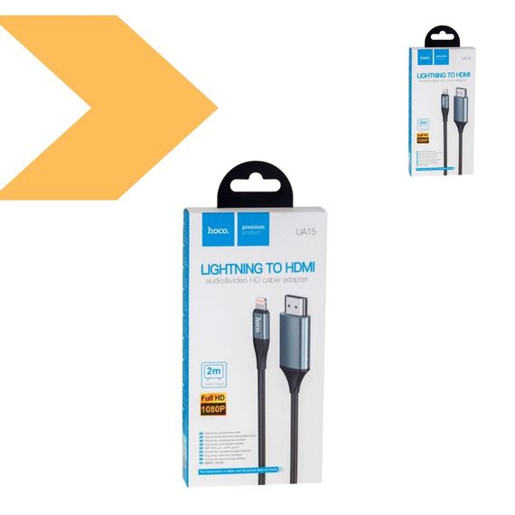 Перехідник Hoco UA15 4K HDMI XPRO 2м (22003-01_458) | Зображення 1