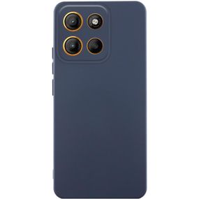 Чехол Silicone Cover Ummi Lakshmi Full Camera (AA) для Motorola Moto G15 4G Синий / Midnight Blue