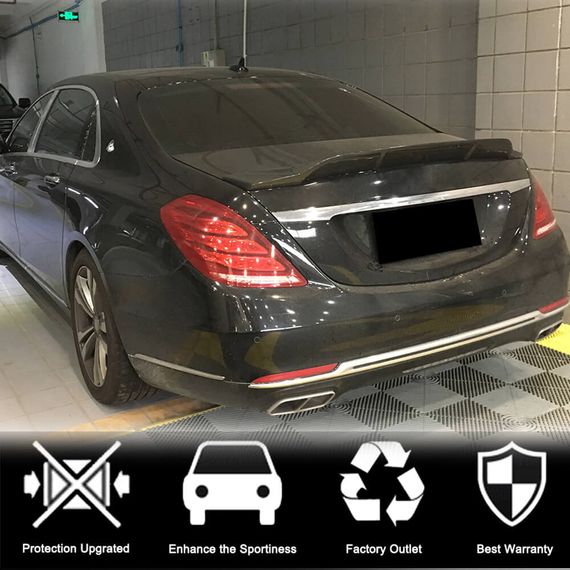 Спойлер V3 (Карбон) для Mercedes S-сlass W222 2013-2020 рр | Зображення 1