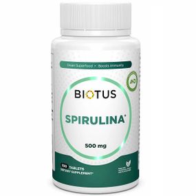 Спирулина Biotus Spirulina 500 mg 100 Tabs BIO-531057