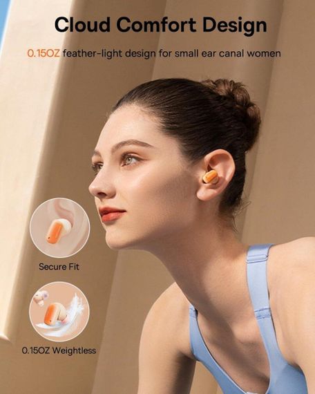Бездротові навушники Baseus AirNora 2 True Wireless Earphones Gradient Orange | Зображення 7