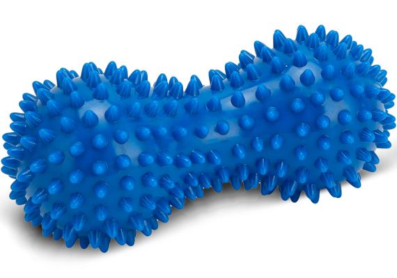 Масажний м'ячик EasyFit Goober із шипами синій (EF-1072-BL)