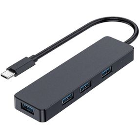 Концентратор Gembird USB-C UHB-U3P4-01 4 ports USB 3.1 (UHB-CM-U3P4-01) (UHB-CM-U3P4-01)
