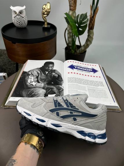 Мужские кроссовки ASICS Gel-Kayano Trainer Grey Navy , Вьетнам 44 28 | Зображення 5