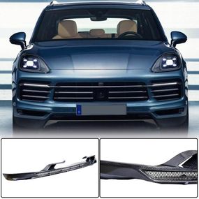 Накладка на передний лип (для Base 2018-2023, Карбон) для Porsche Cayenne 2018- гг