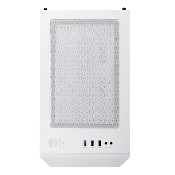 Корпус SilverStone  FARA FAH1MW-PRO, без БЖ, 1xUSB3.0, 2xUSB2.0, 3x120mm ARGB fan, TG Side Panel, mATX, White (SST-FAH1MW-PRO) | Зображення 2