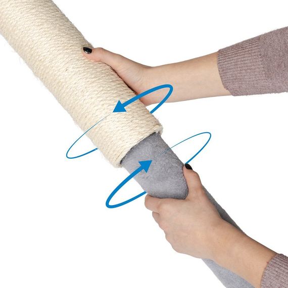 Дряпка Природа Лофт для котів 10х10х70-80 см | Зображення 1