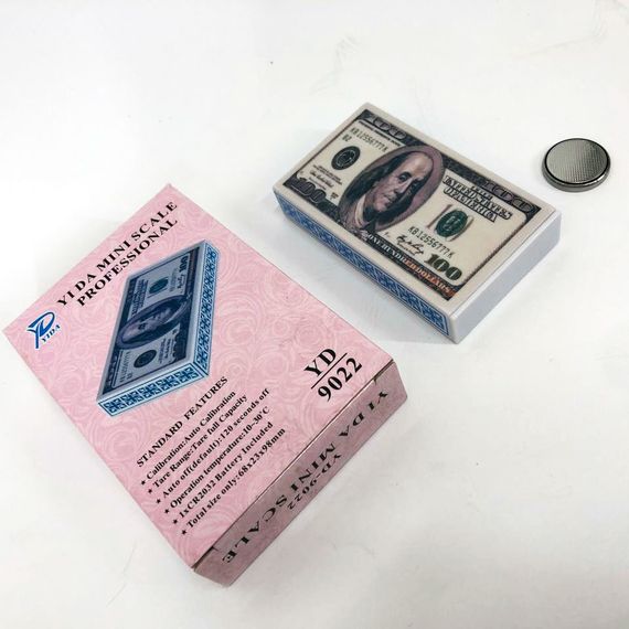 Ваги лабораторні ювелірні YD-9022, Кишенькові ваги на батарейках Професійні з високою точністю YM-85 | Зображення 5