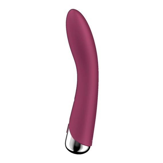 Вібратор точки G з обертанням Satisfyer Spinning Vibe 1 Red, 2 мотори Sex Aura | Зображення 2