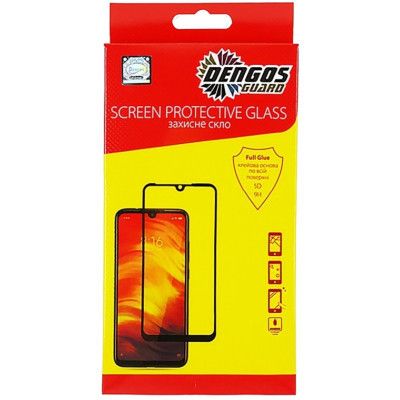 Стекло защитное Dengos Full Glue Samsung Galaxy А60 / M40 2019 (black) (TGFG-71) - Топ Продаж!