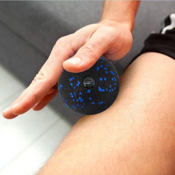 Массажный мяч Паверплей PP-4350 Epp Massage Ball (d8) Черно/Синий | Зображення 3