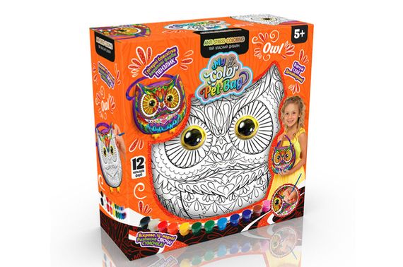 Набір для творчості CPB-01-01U,02U,03U "My Color Pet-Bag" сумочка DANKO | Зображення 1