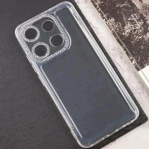 Чохол TPU Starfall Clear для Tecno Spark Go 2023 Прозорий | Зображення 3