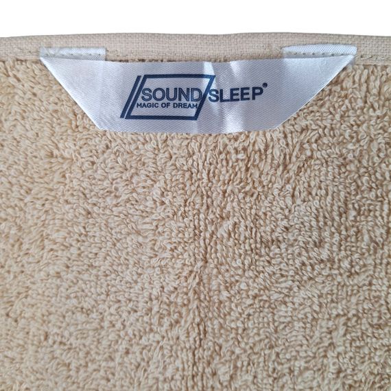 Рушник SoundSleep Inspire махровий 70х140 см 500г бежевий (2800004645379) | Зображення 5