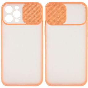 Чохол Camshield mate TPU зі шторкою для камери для Apple iPhone 13 Pro Max (6.7") Рожевий