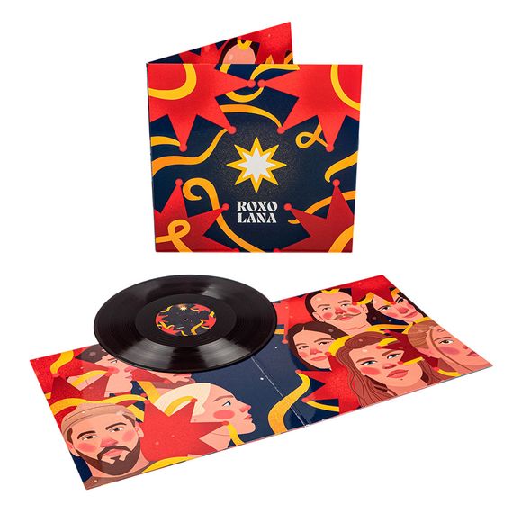 Вінілова платівка ROXOLANA - настрій: колядувати (Deep Dark Red Vinyl) [LP] | Зображення 1