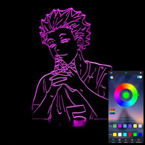 Акриловый светильник-ночник управление с телефона Тендо Сатори tty-n001639
