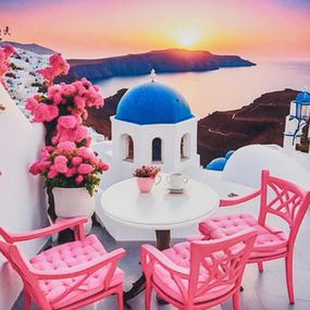 Алмазная мозаика "На рассвете" HEE16344 30х30 см