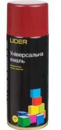 Емаль універсальна 400мл 3011 вишневий аерозоль SLIDER