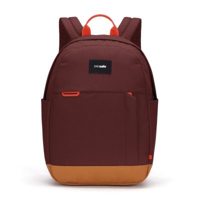Рюкзак туристический Pacsafe Go 15L бургунді (35110345)