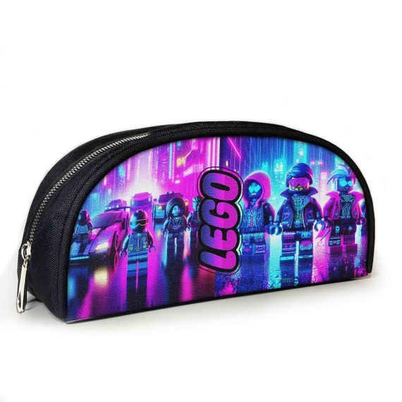 Пенал шкільний з принтом Lego 23х10х8 см з принтом для хлопчика (3803)