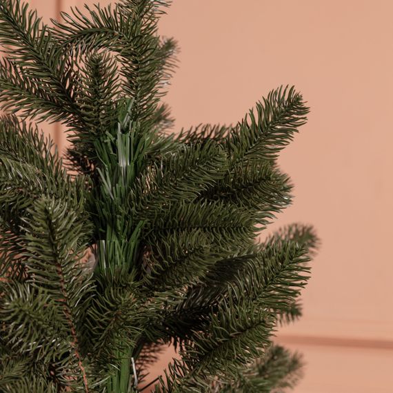 Лита штучна ялинка зелена 150 см на пластиковій підставці SOK-M-D-5 | Зображення 7