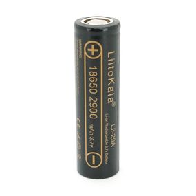 Акумулятор 18650 Li-Ion LiitoKala Lii-29A, 2900mah (2850-2950mah), 3.7V (2.75-4.2V), Black, PVC BOX Q2,  цiна за 1 шт