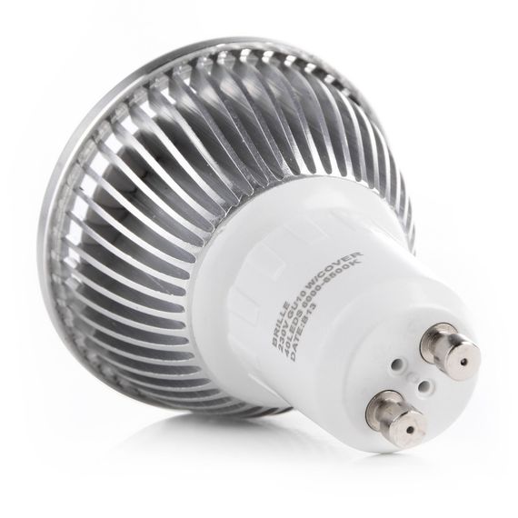 Лампа светодиодная LED 4.9W GU10 WW MR16 CCD 220V | Зображення 2